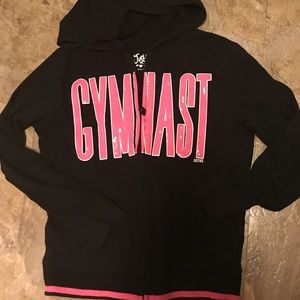 Justice zip up hoodie